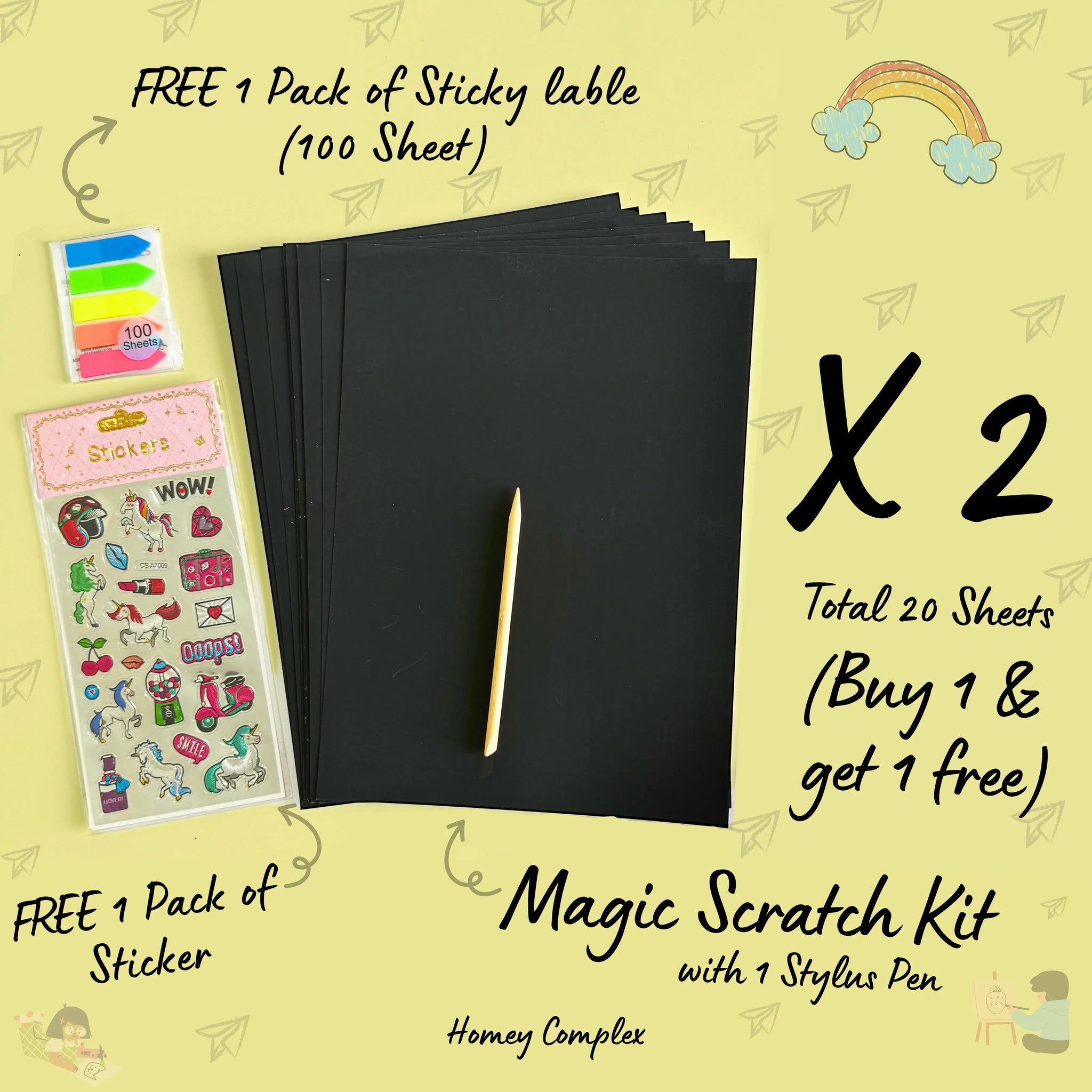 Magic Scratch Kit(B1G1)