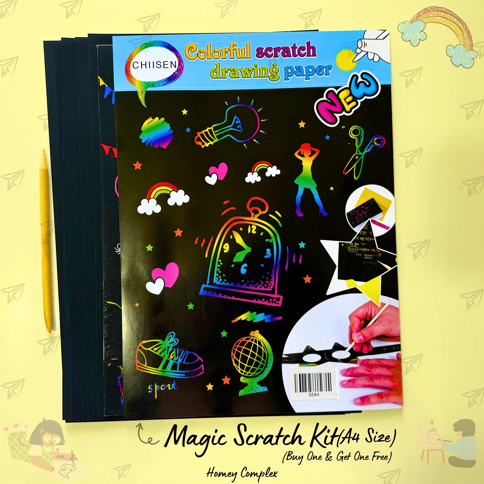 Magic Scratch Kit(B1G1)