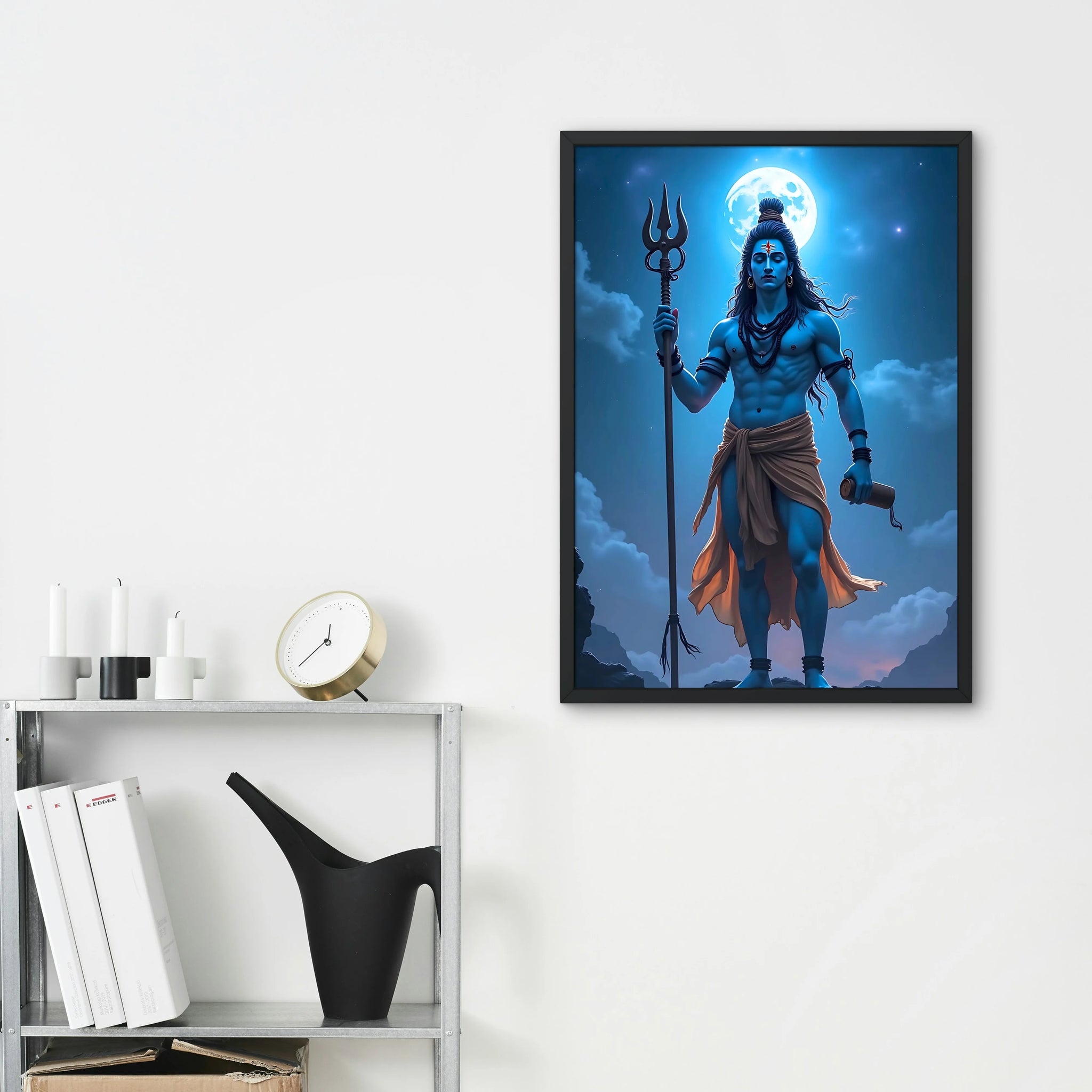 Cosmic Shiva Frame - A4 Size