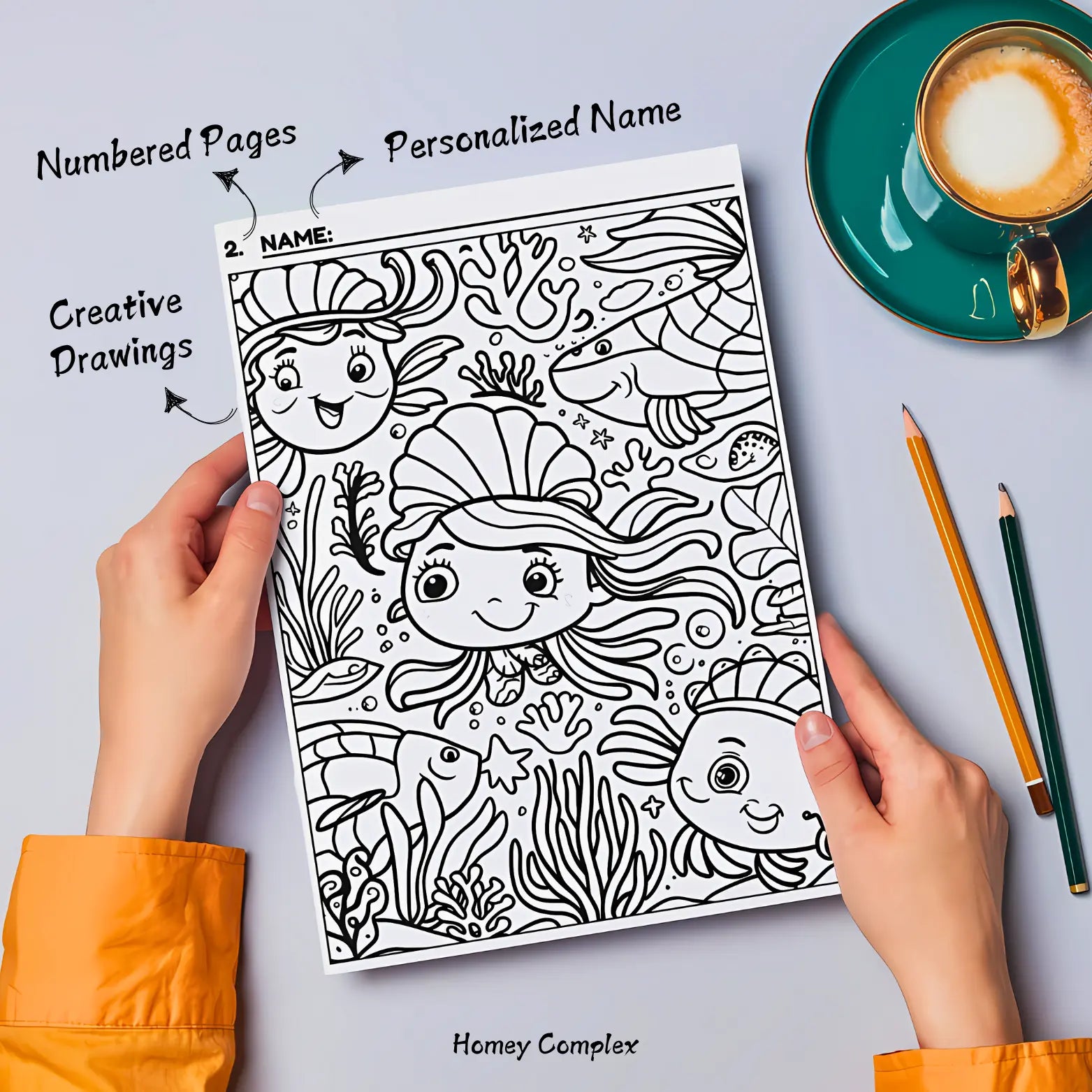 Advanced Coloring Kit - 25 Sheets