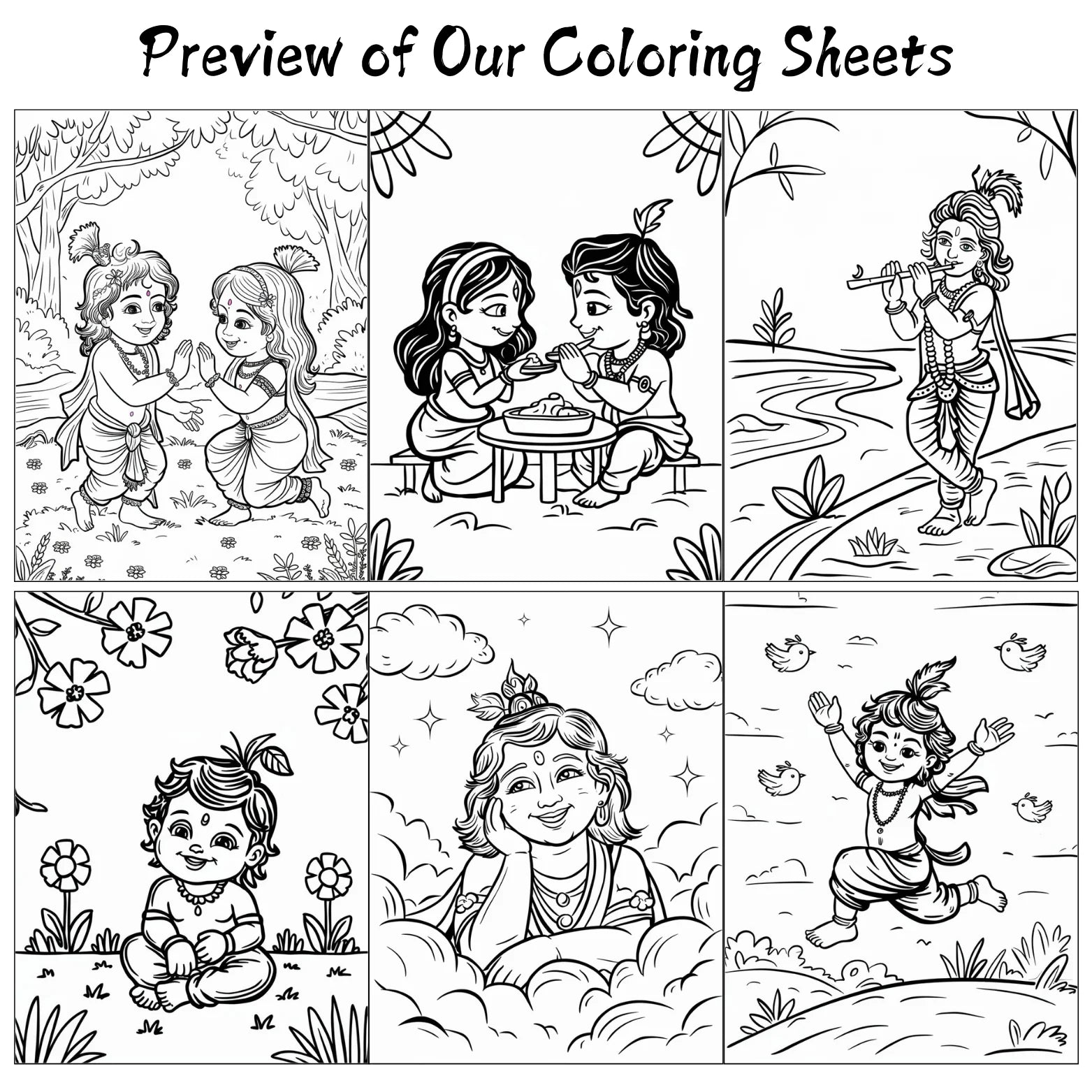 Spiritual Coloring Bundle - 50 Sheets