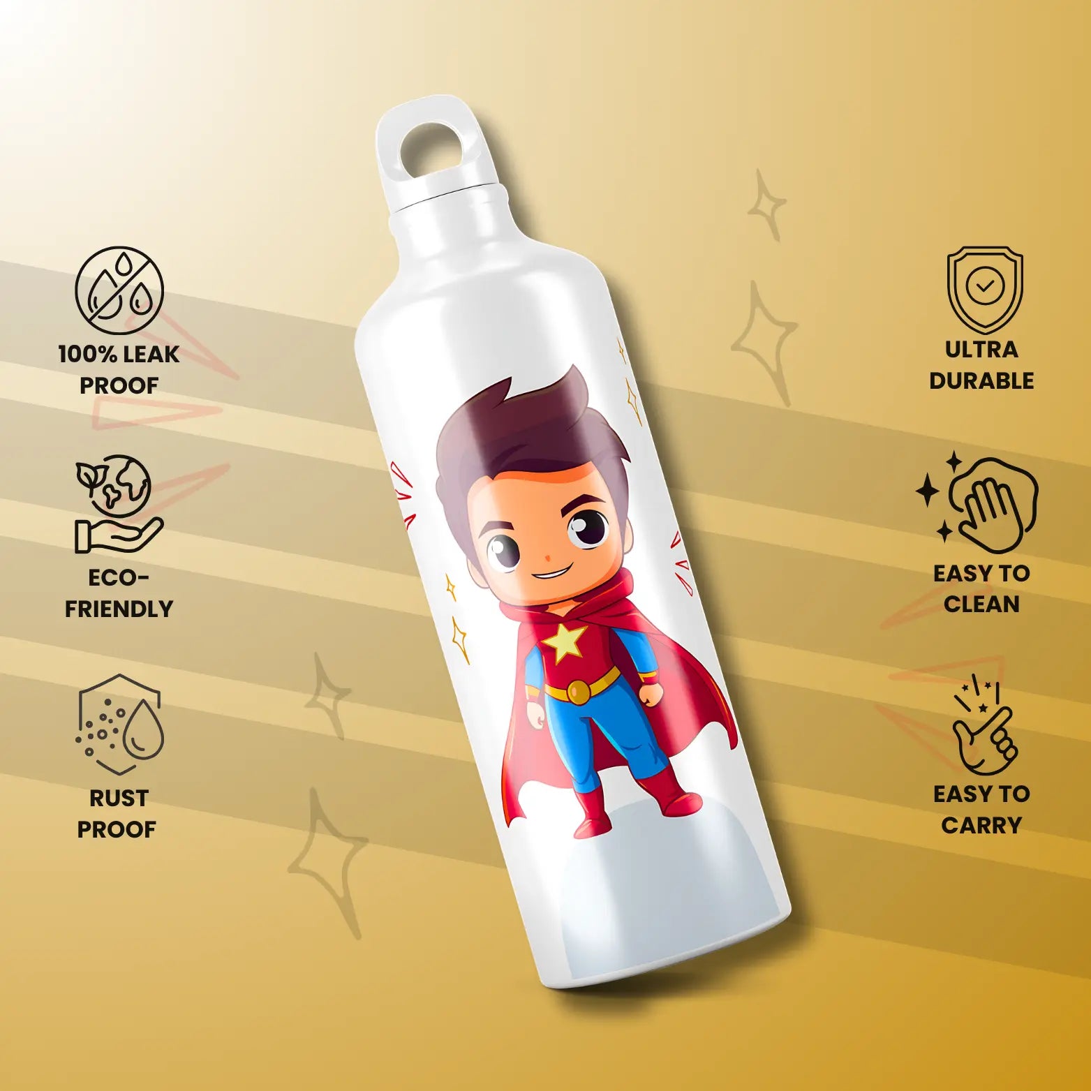 Superhero Water Bottle - 750ml