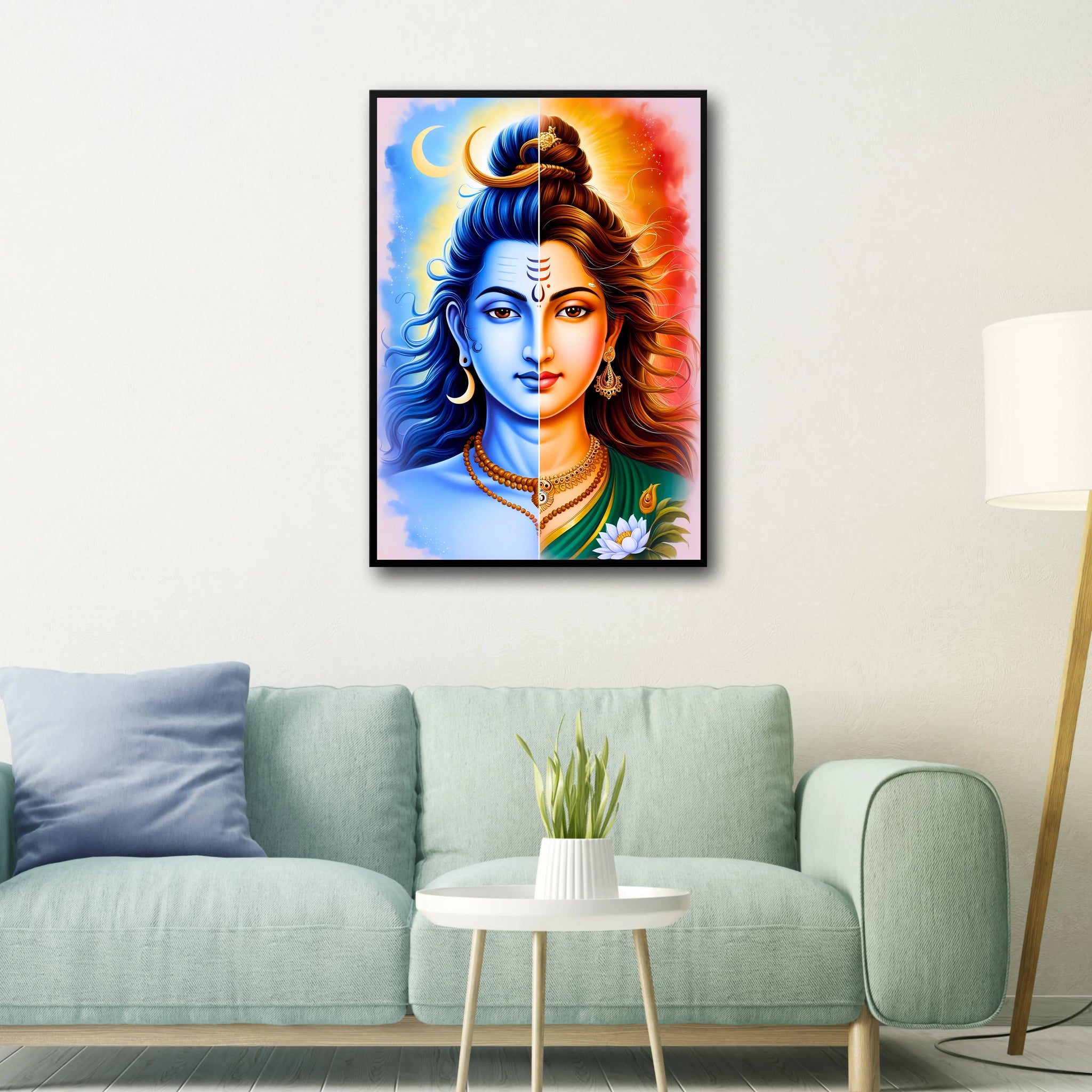 Ardhanarishvara Wall Frame