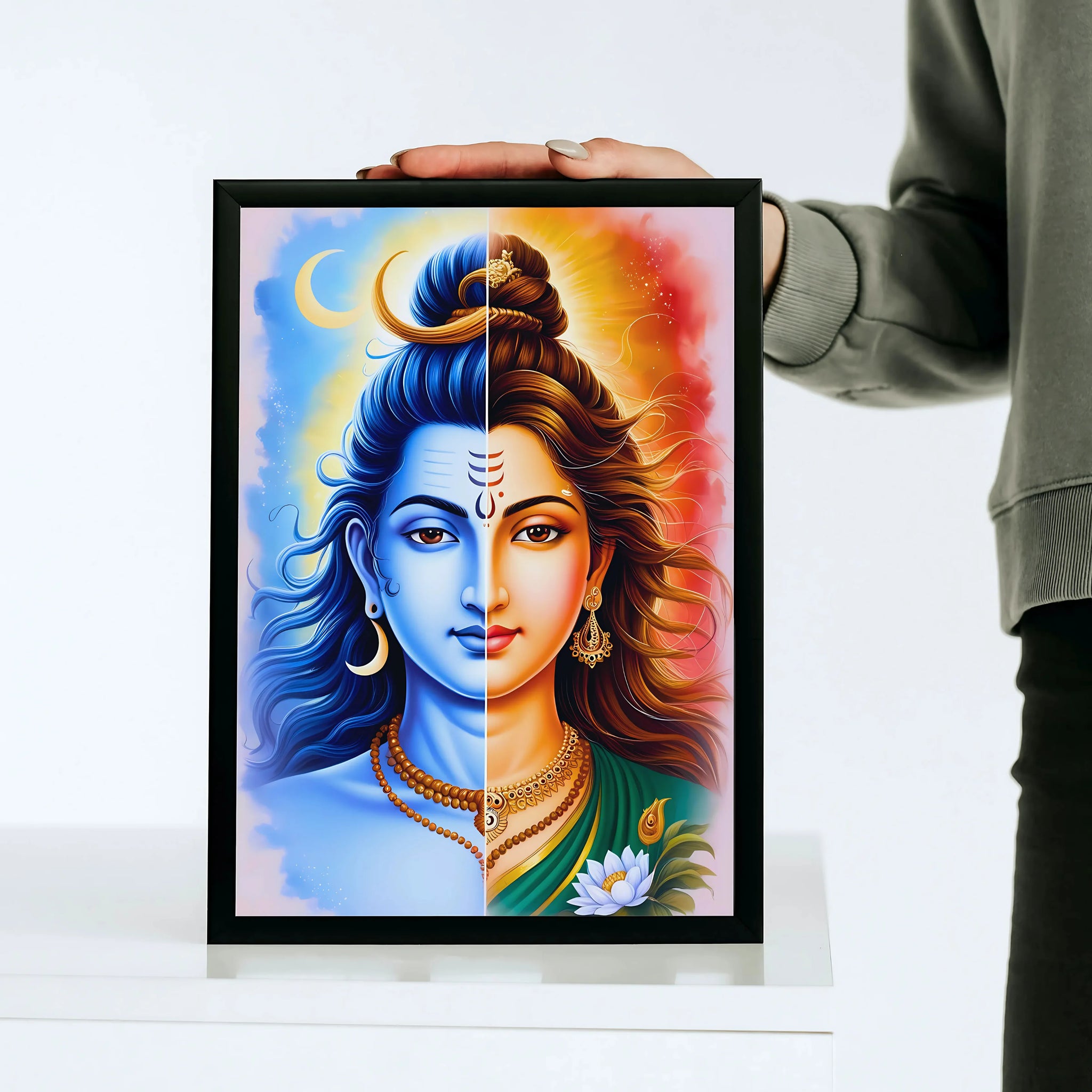 Ardhanarishvara Wall Frame