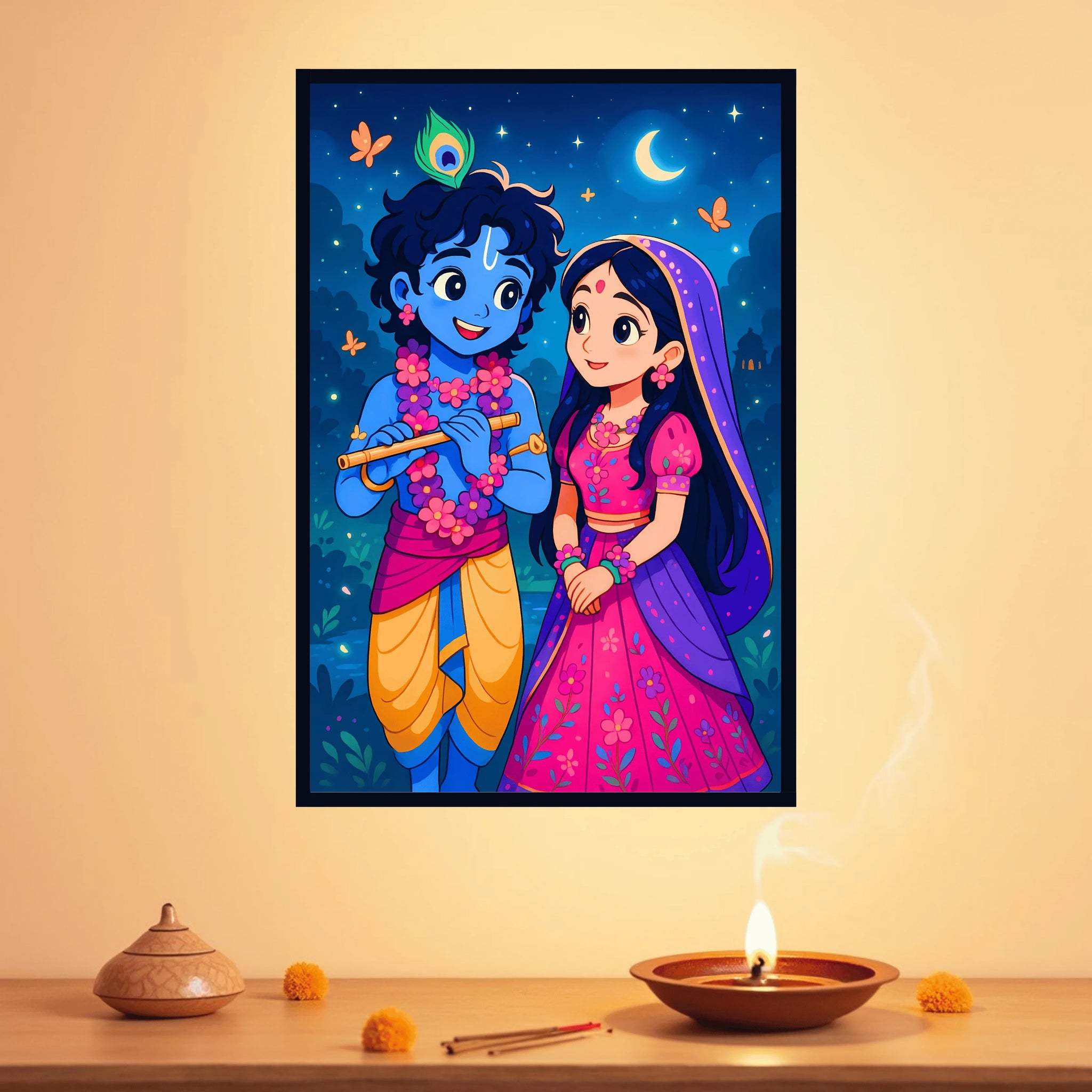 Moonlit Melody Frame