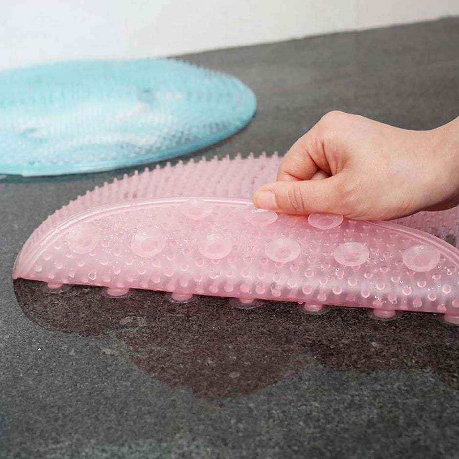 Silicone Round Bath Massage Cushion Brush