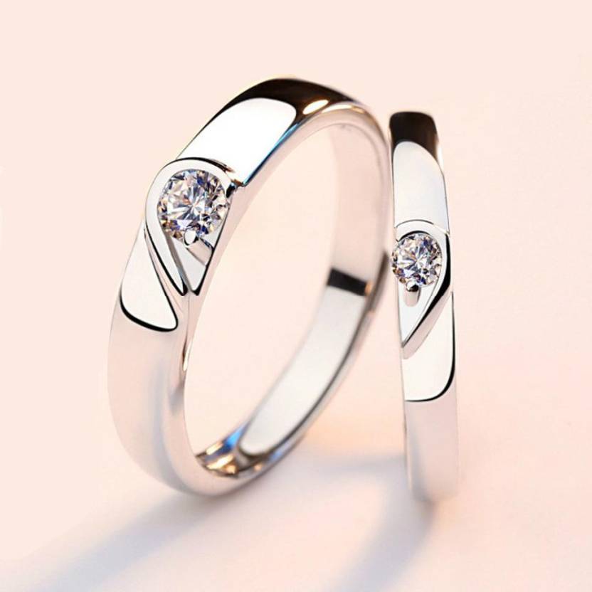 Heart Design Ring For Couple