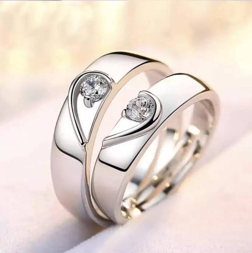 Heart Design Ring For Couple