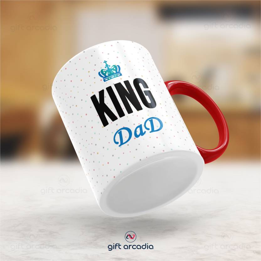 King Dad  Queen Mom Coffee Mug - 2 Pieces