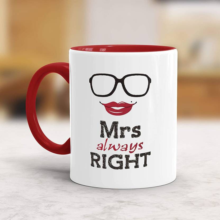 Mr. & Mrs. Right Coffee Mug