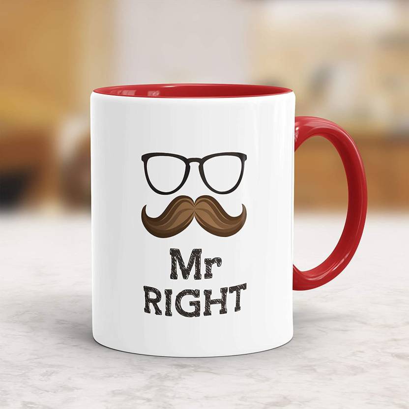 Mr. & Mrs. Right Coffee Mug